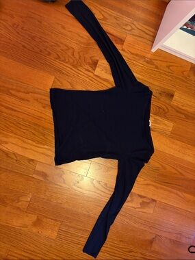 Garage navy blue long sleeve top M